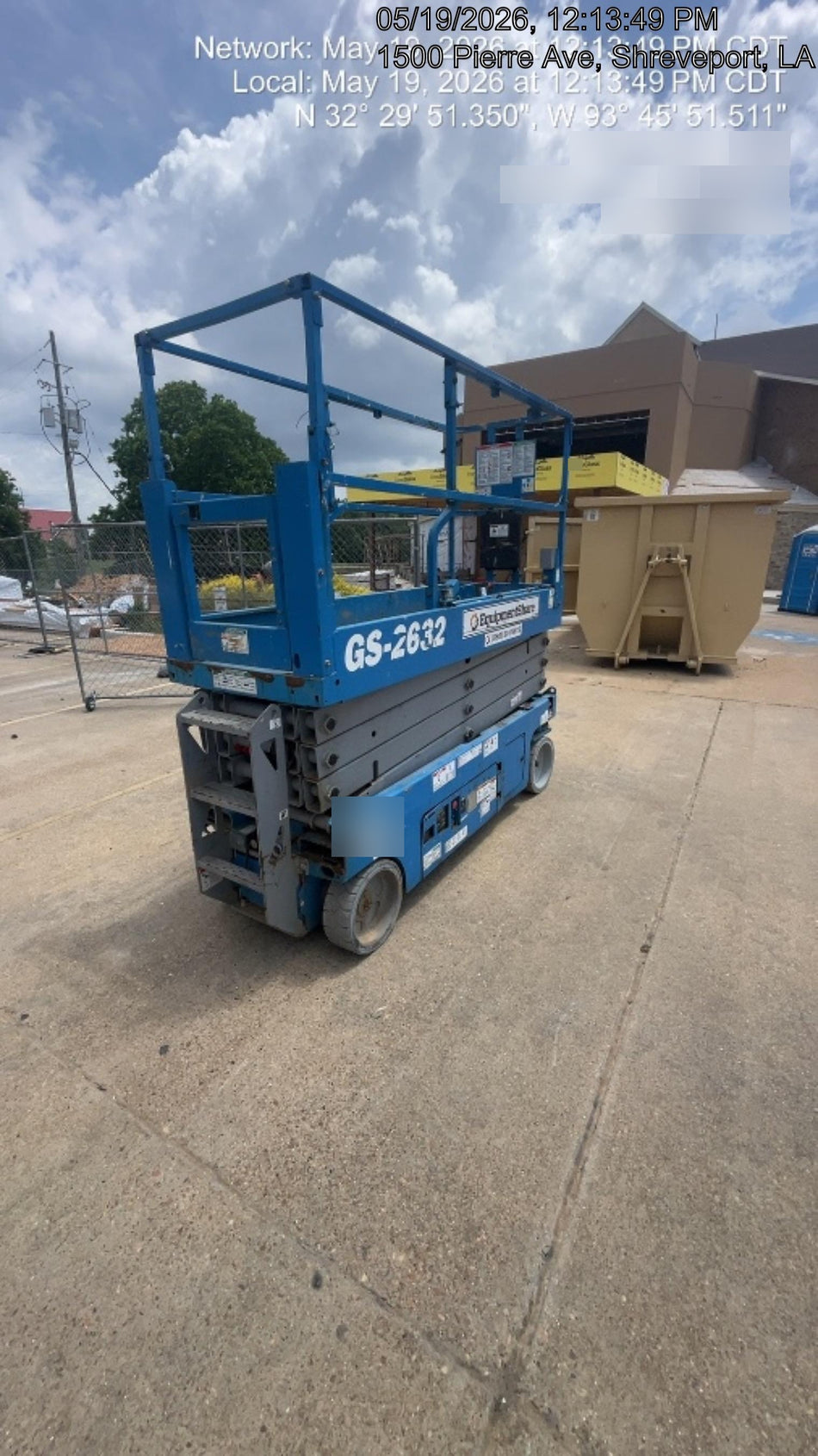 2019 GENIE GS-2632