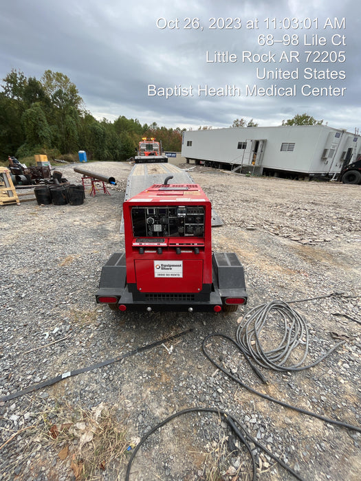 2022 Shindaiwa DGW400MDL Kubota D902 Engine, 23 HP, Dual Op Welder, Wire, Arc, Droop Stick, Tig, and CC Stick Functionality, Simulphase, 3 Phase and 1 Phase Gen Output, Single Axle NB Trlr, Slr Trckl Chrg 12V 12W, Fire Ext