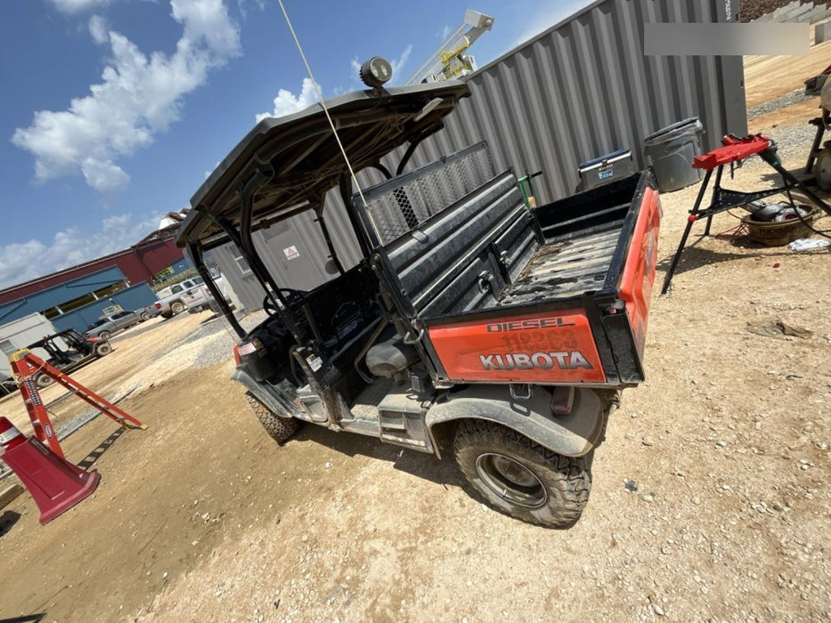Kubota RTV-X1140W-H Canopy, 4-Seater, Diesel, Windshield Acrylic Clear, LED Strobe, Backup Alarm