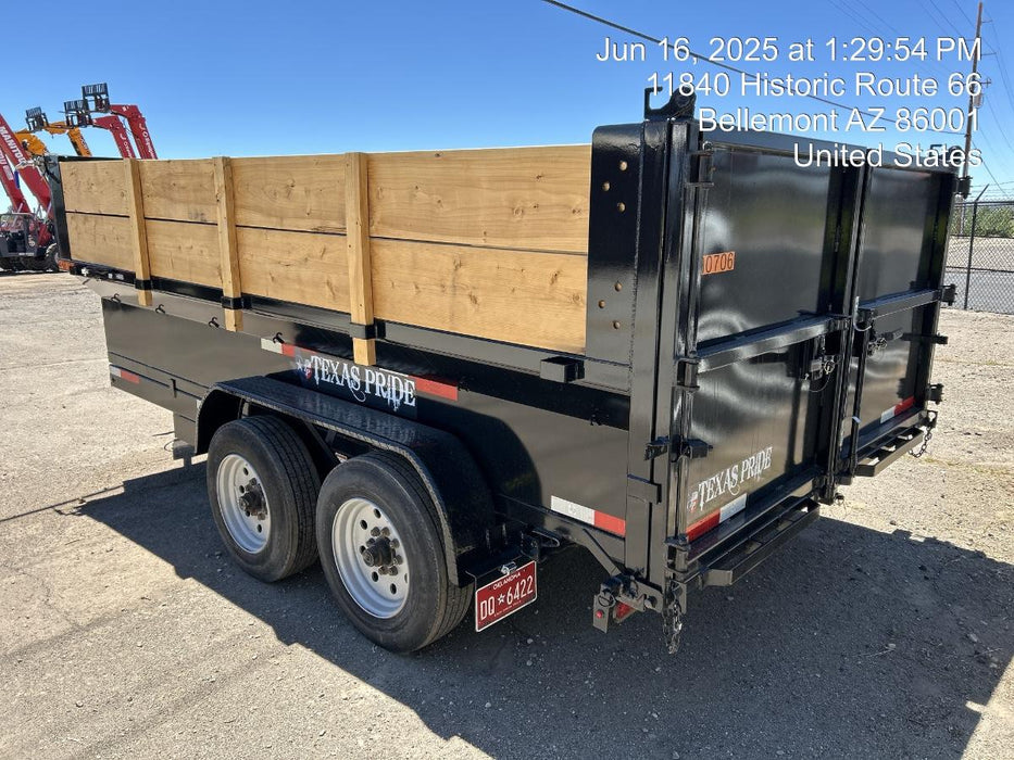 2025 TEXAS PRIDE TRAILERS DT714416KBP