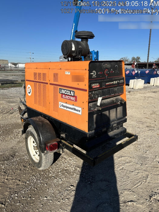 2021 Lincoln Electric Vantage 549X Ready Pak 3, ORANGE (includes trailer, cable rack, fender light kit)