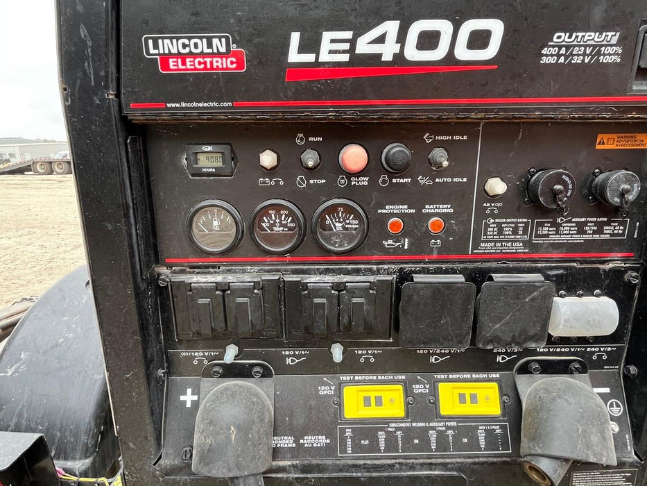 2024 Lincoln Electric LE400 Kubota V1505, Trlr, Cable Rack, Light Kit, ES Decals, T3
