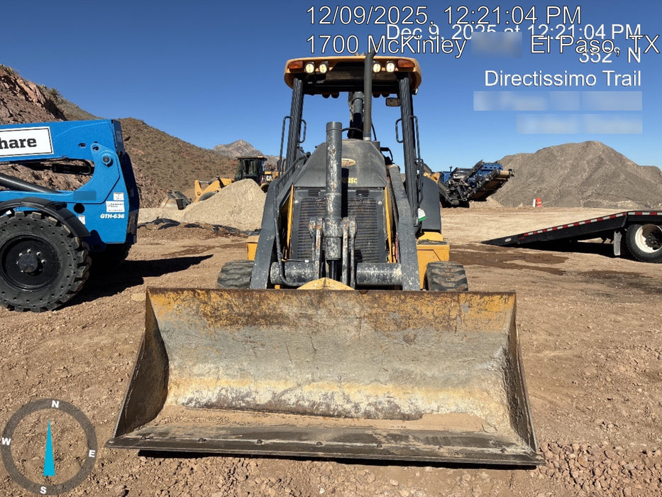 2020 John Deere 310LEP Canopy, 4WD, Standard Stick, Pilot Controls, 2 Way Hydraulics, TAG Manual QC