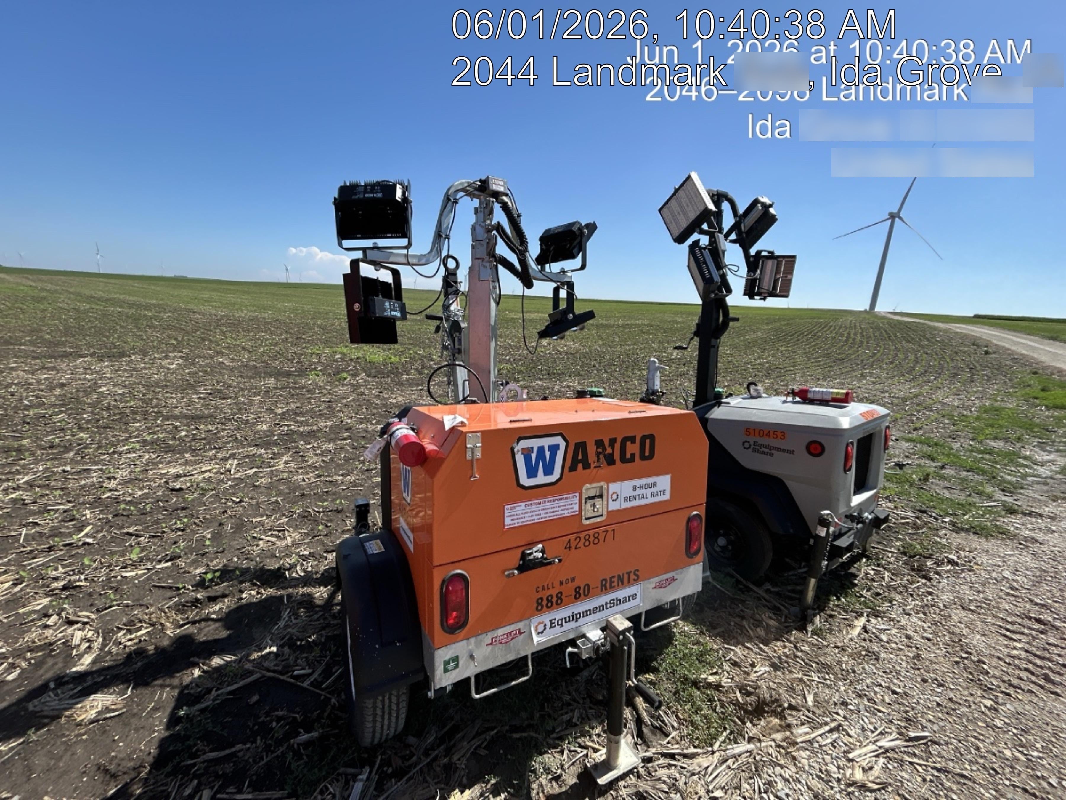 2024 Wanco WLTT-4MM4K Diesel, Deep Sea Controller, Shore Power Plug, Auto Start, (4) 350W LED Floodlights, 4kW Generator, 60 Gal Fuel Tank, 2" Ball, T3