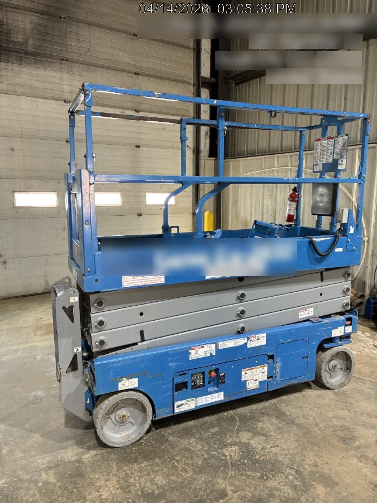2018 Genie GS-2632 Genie GS-2632 w/Fixed Rail, Chain Entry