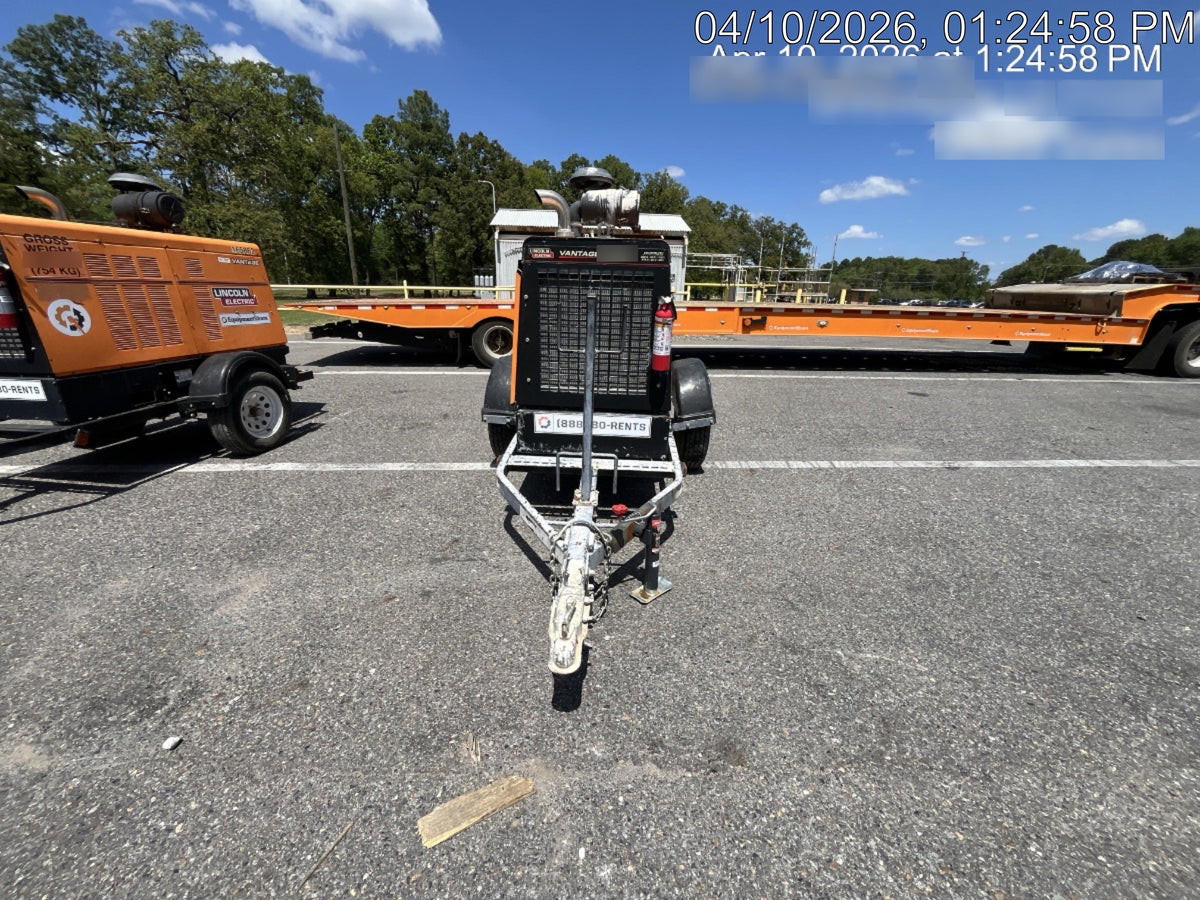 2021 Lincoln Electric Vantage 549X Ready Pak 3, ORANGE (includes trailer, cable rack, fender light kit)