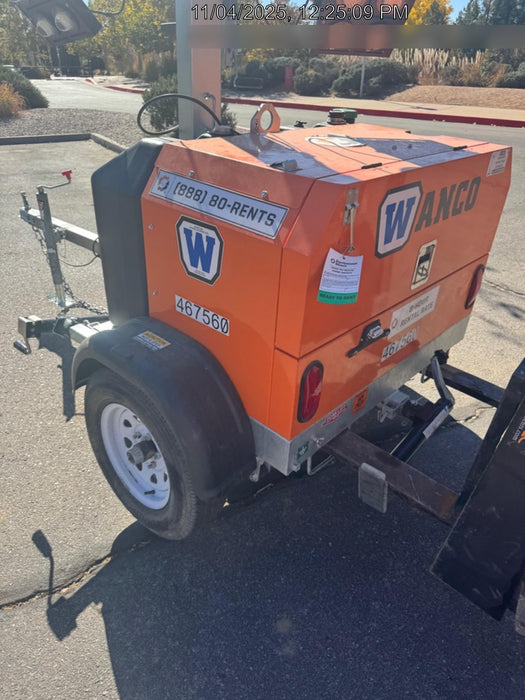 2024 Wanco WLTT-4MM4K Diesel, Deep Sea Controller, Shore Power Plug, Auto Start, (4) 350W LED Floodlights, 4kW Generator, 60 Gal Fuel Tank, 2" Ball, T3