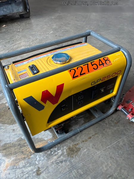 2022 WACKER NEUSON GP2500A