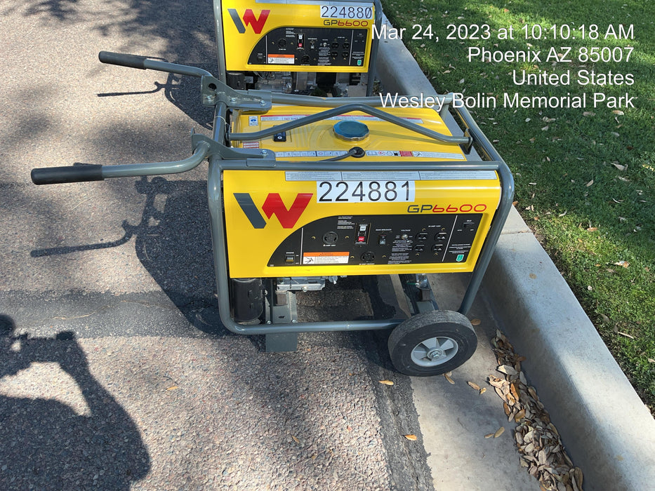 2022 WACKER NEUSON GP6600A