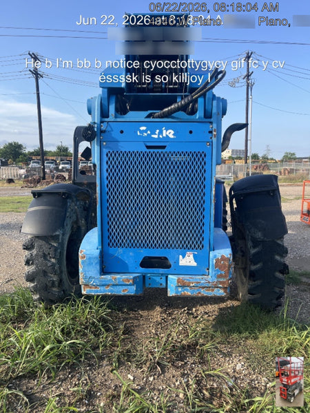 2017 Genie GTH-1056 Open Cab/Solid Tires