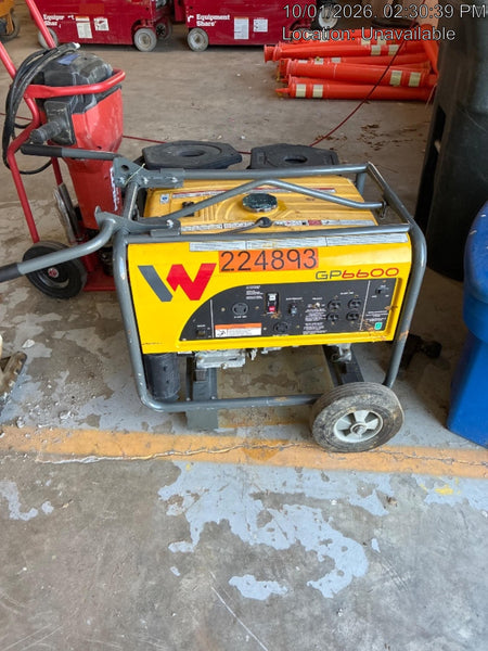 2022 WACKER NEUSON GP6600A