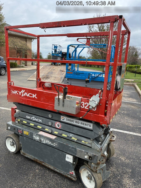 2016 Skyjack SJIII-3219 Standard Rental Specs