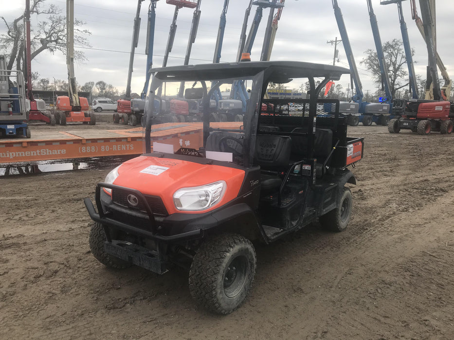 2020 Kubota RTV-X1140W-H Canopy, 4-Seater, Diesel, Windshield Acrylic Clear, Strobe Light, Backup Alarm