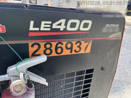 2022 Lincoln Electric LE400 Kubota V1505, Trlr, Cable Rack, Light Kit, ES Decals, T3