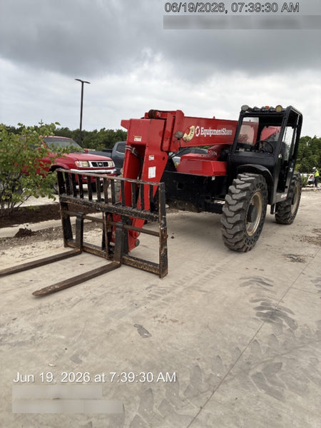 2019 Manitou MTA8044 74hp T4F, Open ROPS, Cab and Boom LED work lights, Auxiliary Hydraulics, Solid Tires, Amber strobe, Lift Hook 66" Carriage, 60" Forks