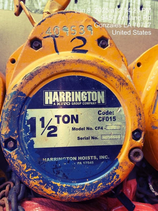 2024 HARRINGTON CF015-20