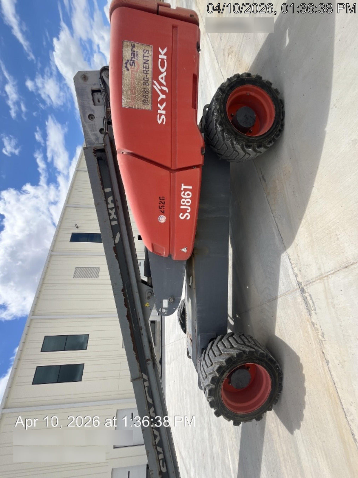 2016 SKYJACK SJ86T