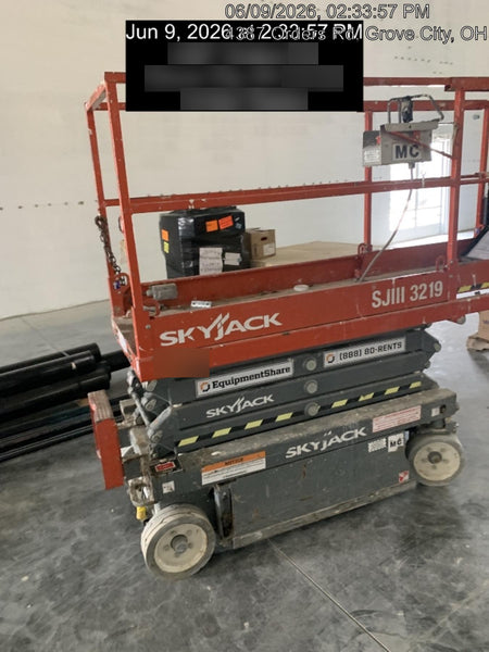 2016 Skyjack SJIII-3219 Standard Rental Specs
