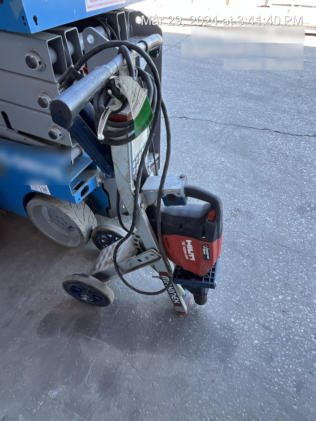 2020 HILTI TE 1000-AVR