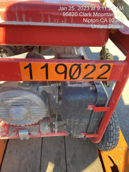 2020 Multiquip GA6HR Gen 6kW Honda GX340 GFCI Wheel Kit