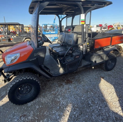 2021 Kubota RTV-X1140W-H Plastic Canopy, Windshield Acrylic Clear, LED Strobe Light, Wire Harness Kit, Back up Alarm