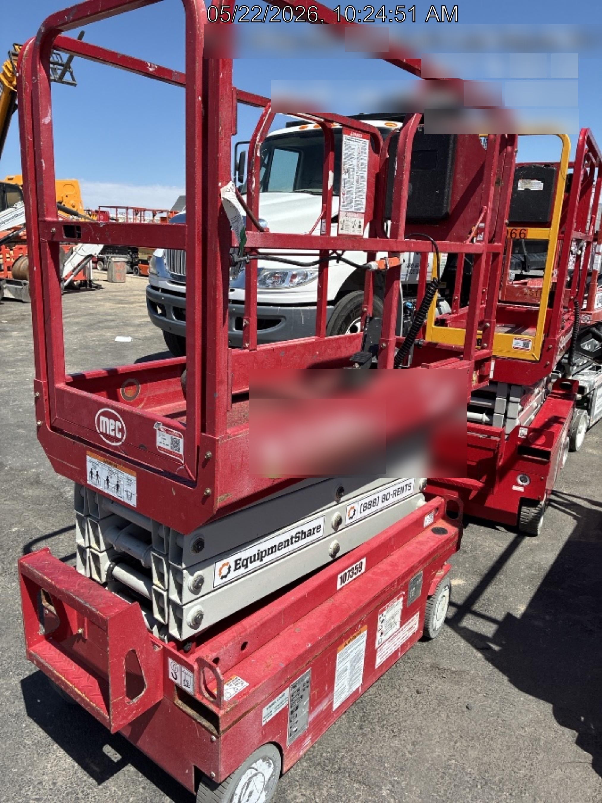 2020 MEC 1330SE Solid NM Tires, Steel Swing out Doors, LCS, Beacon, 900W Inverter