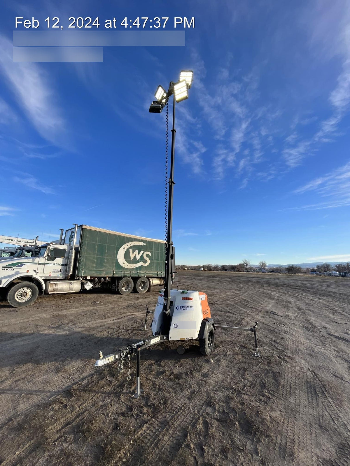 2023 Generac MLT2 Diesel, Flex Switch 120V Input, Powerzone Controller, (4) 320W LED Lights, 4kW Generator, 39.9 Gal Fuel Tank, 2" Ball, T3