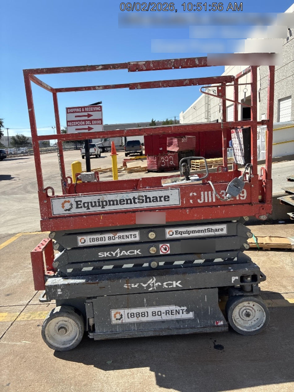 2019 Skyjack SJIII-3219 Standard w/Trojan Batteries