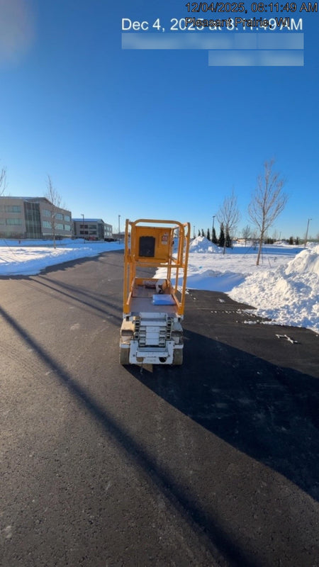 Custom Equipment HB-1430 Hy-Brid Scissor Lift
Platform capacity up to 670 lbs
Working height up to 20 ft
Weighs under 1,700 lbs
Non-marking wheels