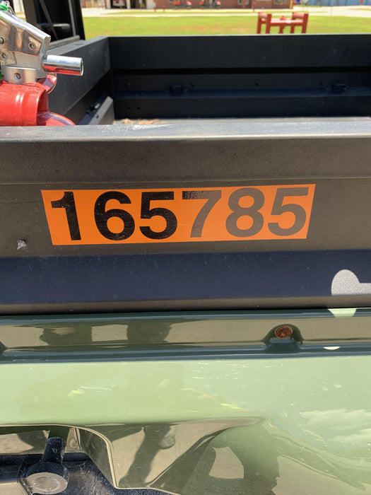 2021 Yanmar YU1000 Canopy, Steel Wheel, Poly WindShield, Beacon, Backup Alarm