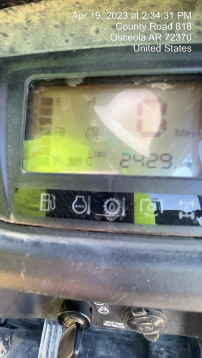 2021 Kubota RTV-X1140W-H Plastic Canopy, Windshield Acrylic Clear, LED Strobe Light, Wire Harness Kit, Back up Alarm