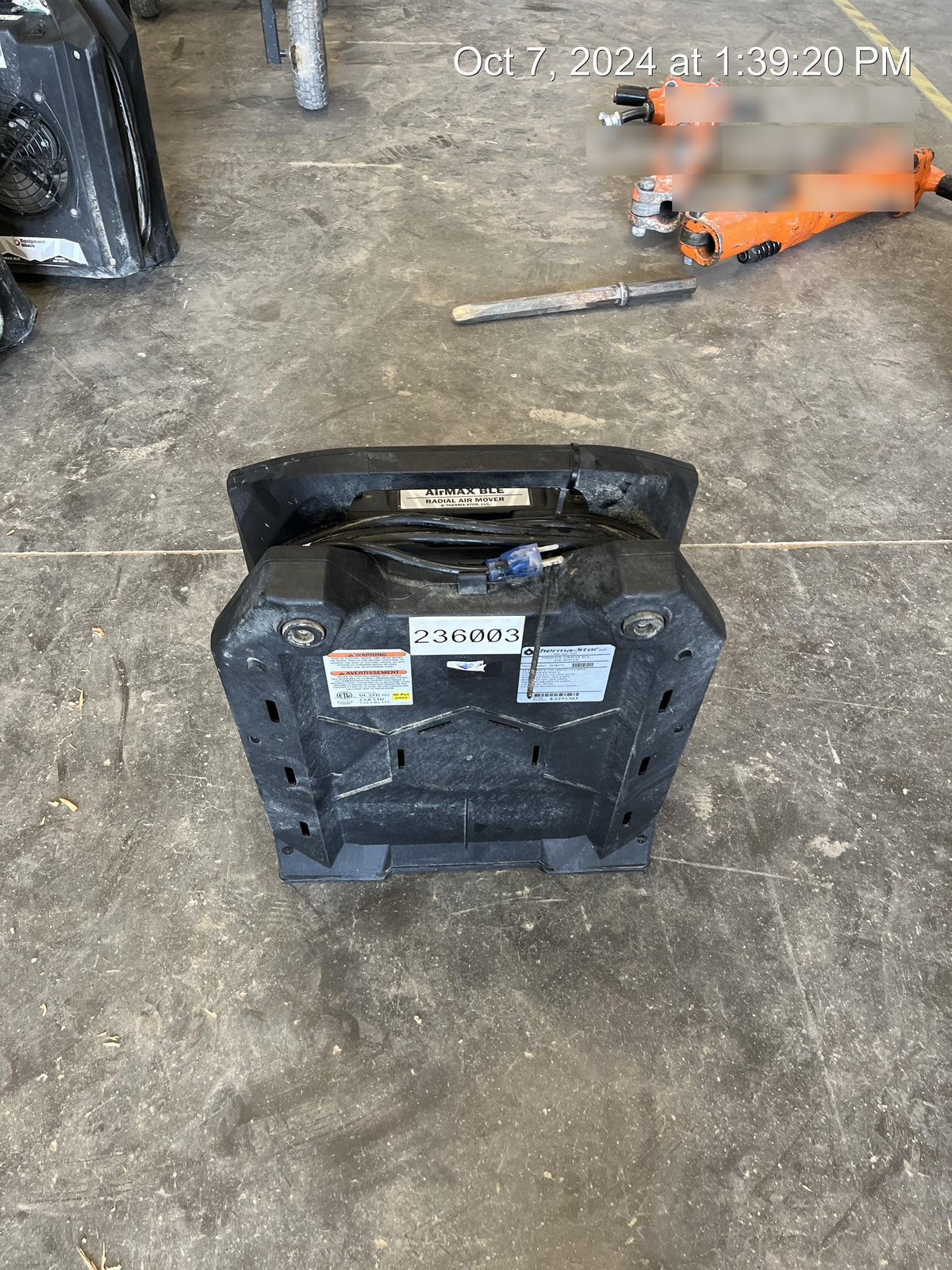 2022 PHOENIX AirMAX Radial Air Mover