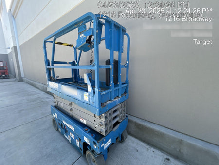2019 Genie GS-1930 Half Height Swing Gate, 800W Inverter