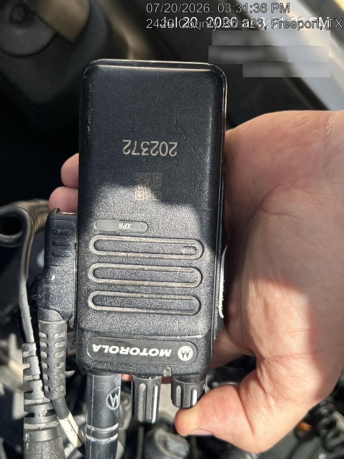 2022 MOTOROLA XPR3300E