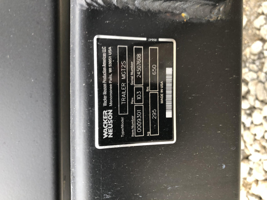 2019 WACKER NEUSON G50