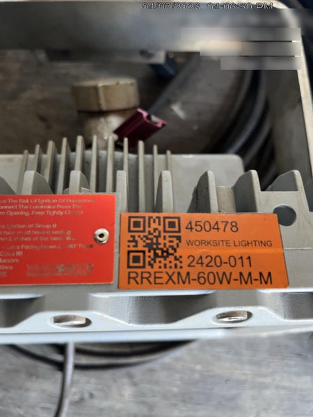 2024 WORKSITE LIGHTING RREXM-60W-M-M