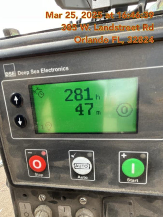 2024 Wacker Neuson LTT4 Diesel, Kohler KDW702, Deep Sea Controller, Auto Start, LED 320W, Bypass Outlet, T3