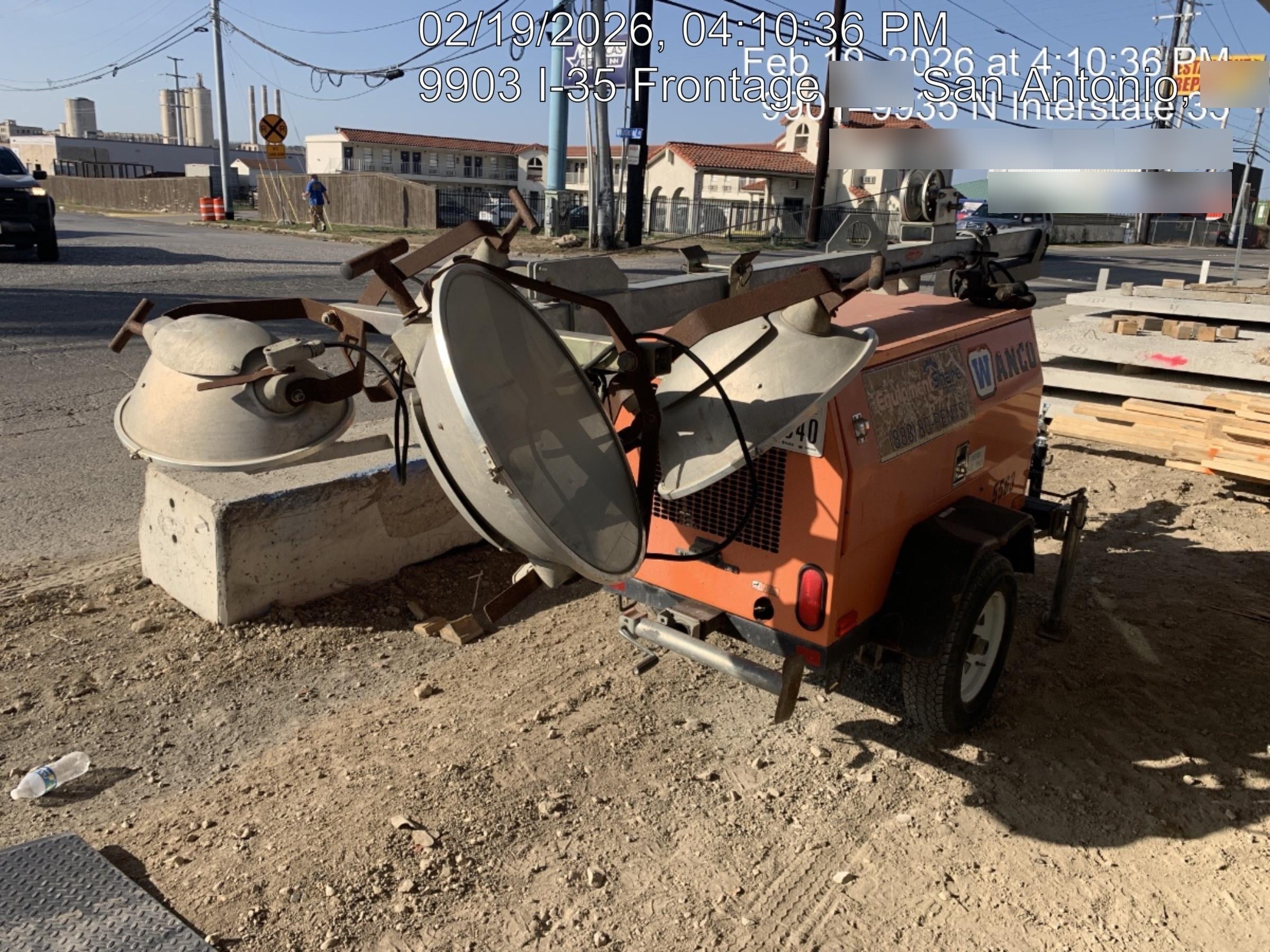 Wanco WLT-4M WANCO WLT-4M 6 kW Towable Light Generator