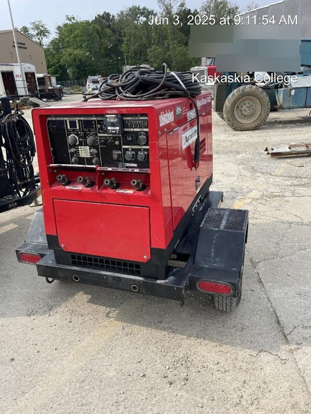 2022 Shindaiwa DGW400MDL Kubota D902 Engine, 23 HP, Dual Op Welder, Wire, Arc, Droop Stick, Tig, and CC Stick Functionality, Simulphase, 3 Phase and 1 Phase Gen Output, Single Axle NB Trlr, Slr Trckl Chrg 12V 12W, Fire Ext