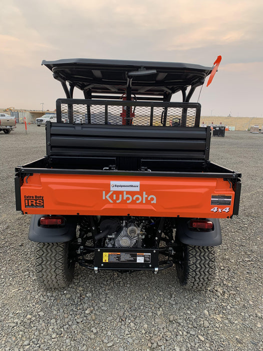 2022 Kubota RTV-X1140W-H Plastic Canopy, Windshield Acrylic Clear, LED Strobe Light, Wire Harness Kit, Back up Alarm