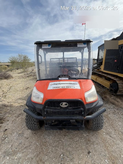 2022 Kubota RTV-X1140W-H Plastic Canopy, Windshield Acrylic Clear, LED Strobe Light, Wire Harness Kit, Back up Alarm