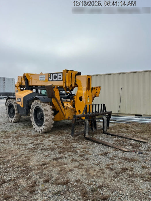 2019 JCB 510-56 Open ROPS, 74 HP, Solid Tires, Worklights, Beacon, Aux Hydraulics, Lifting Eye, 60" Carriage/60" Forks
