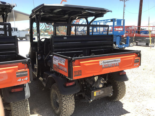 Kubota RTV-X1140W-H Kubota RTVX1140WH 4wd Utility Cart, LED Strobe, Windshield Tempered Glass, Pastic Canopy, Wire Harness Kit, Backup Alarm