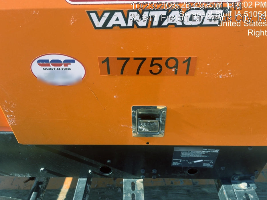 2021 Lincoln Electric Vantage 322 Vantage 322 Ready Pak 3 w/ Decals, ORANGE (includes trailer, cable rack, fender light kit) NO Telematics