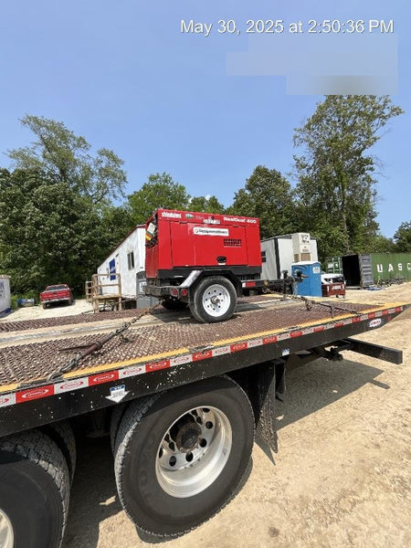 2022 Shindaiwa DGW400MDL Kubota D902 Engine, 23 HP, Dual Op Welder, Wire, Arc, Droop Stick, Tig, and CC Stick Functionality, Simulphase, 3 Phase and 1 Phase Gen Output, Single Axle NB Trlr, Slr Trckl Chrg 12V 12W, Fire Ext