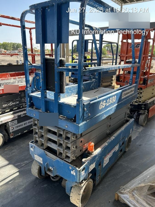 2019 Genie GS-1930 Genie GS-1930 Standard Options, EE Rated