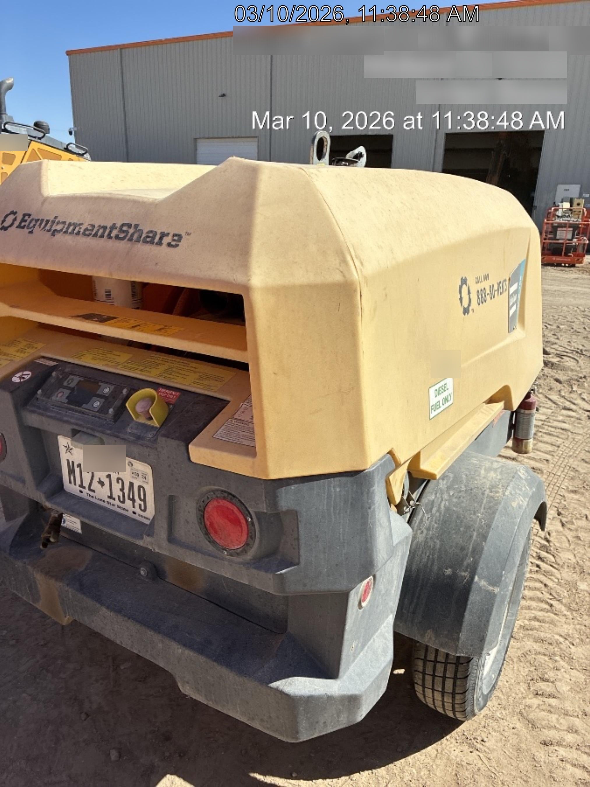 2022 ATLAS COPCO XAS188 CWK