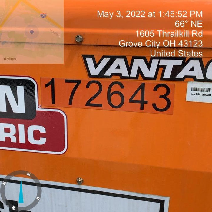 2021 Lincoln Electric Vantage 322 Vantage 322 Ready Pak 3 w/ Decals, ORANGE (includes trailer, cable rack, fender light kit) NO Telematics