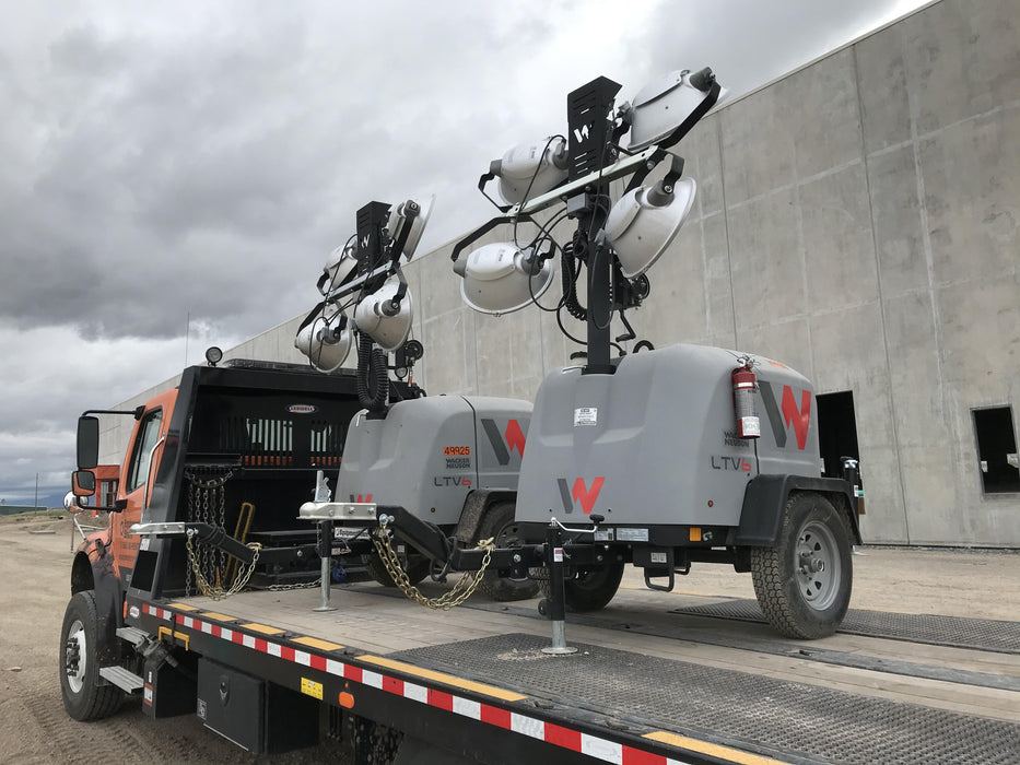 2019 Wacker Neuson LTV6L-MH Mobile Light Tower w/Fuel Level Sensor Installed