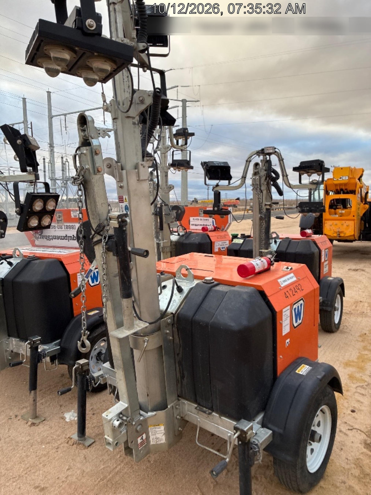 2024 Wanco WLTT-4MM4K Diesel, Deep Sea Controller, Shore Power Plug, Auto Start, (4) 350W LED Floodlights, 4kW Generator, 60 Gal Fuel Tank, 2" Ball, T3